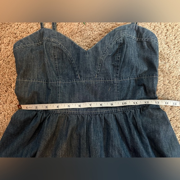 Express Denim Blue Women's Dress XS - Picture 6 of 8